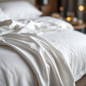 Çift kişilik Otel çarşafı 240x280cm 83 tel çizgili kumaş